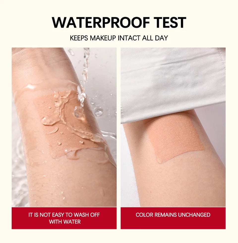Turn Up The Base Blurring Foundation – Long-Lasting, Oil-Control Matte Face Makeup Cosmetics