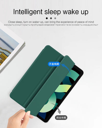 Smart Folio Case for iPad Air 11 (2024), Air 5/4, Pro 11/12.9 (2018-2022) – Magnetic Funda for iPad Mini 6