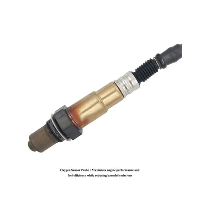 0258007057 LSU 4.2 Wideband AFR Oxygen Sensor - Upstream O2 Sensor for Audi, VW Passat, Golf, Beetle & Touareg 1.8L/2.0L