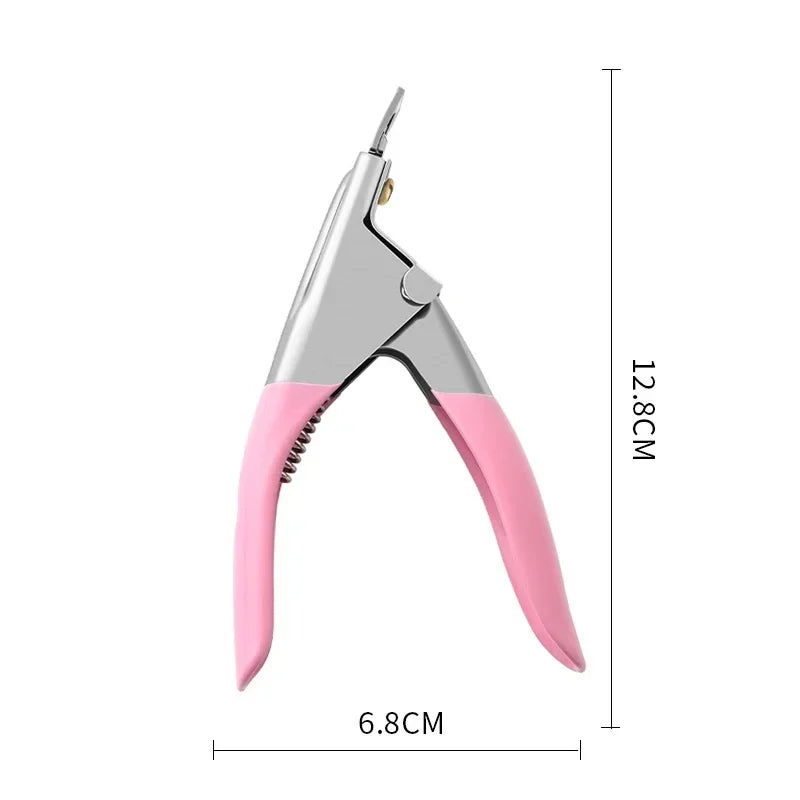 Mini Magnet for Acrylic Nails - Nail Cutter Tool for Manicure Tips, False Nails, and Length Cutting, Nail Clipper Supplies