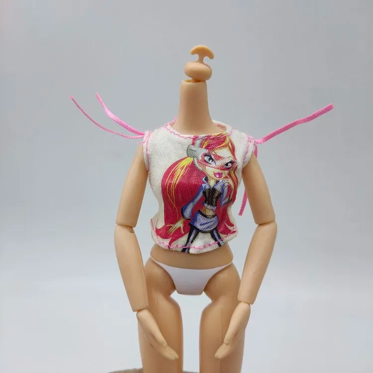 Bratz & Monster High Doll Clothes – Fashion Tops & Shirts for 30cm Dolls