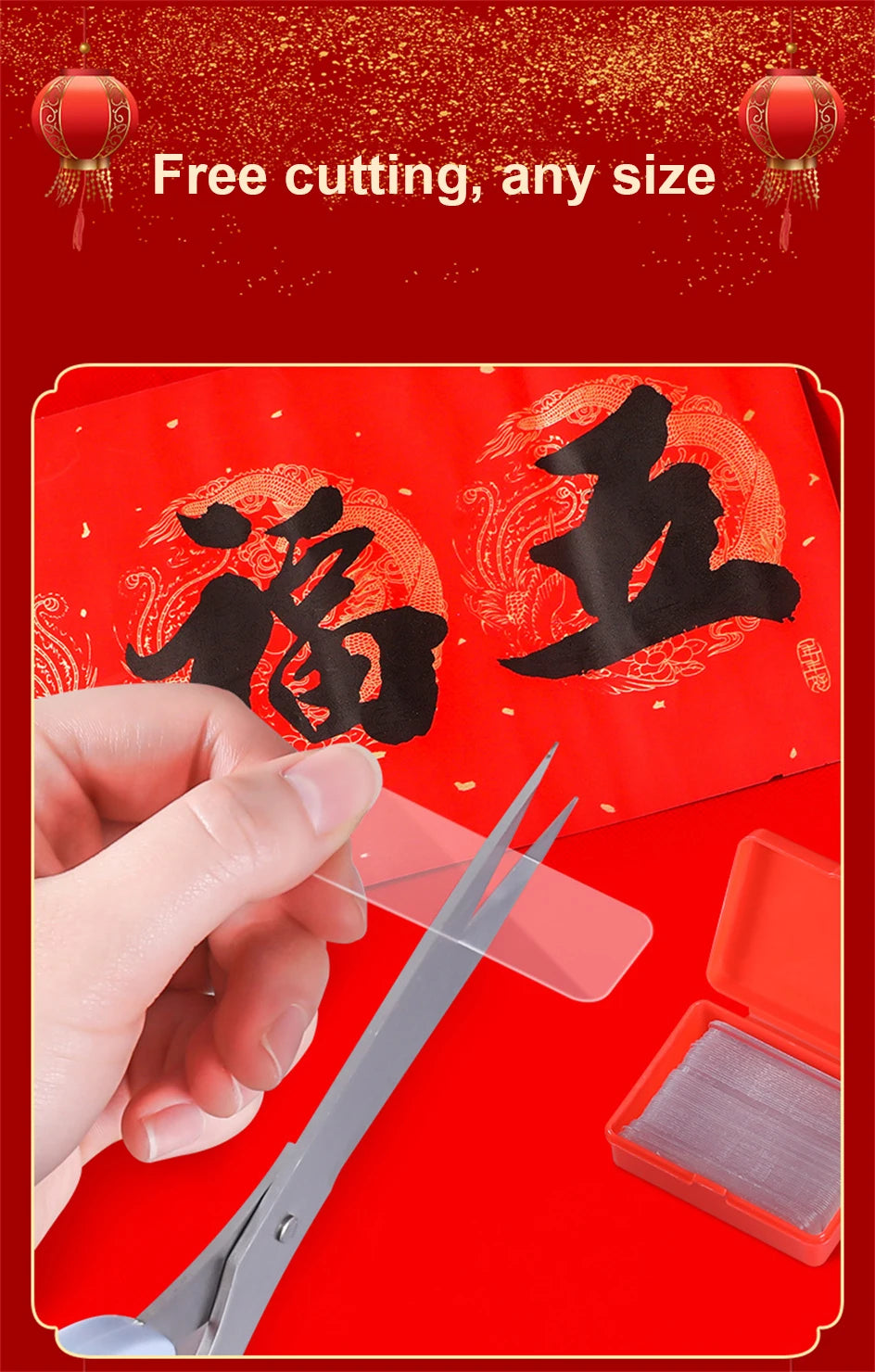 Double-Sided Adhesive Tape — 60-600PCS Reusable Transparent Wall Mount Stickers, Heavy-Duty & No-Trace