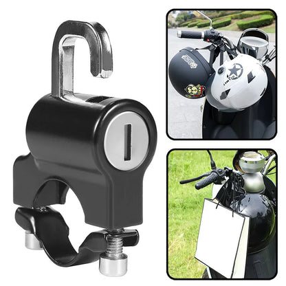 Neutral Helmet Lock for Electric Vehicles | Anti-Theft Motorcycle & Battery Safety Wire Rope Lock