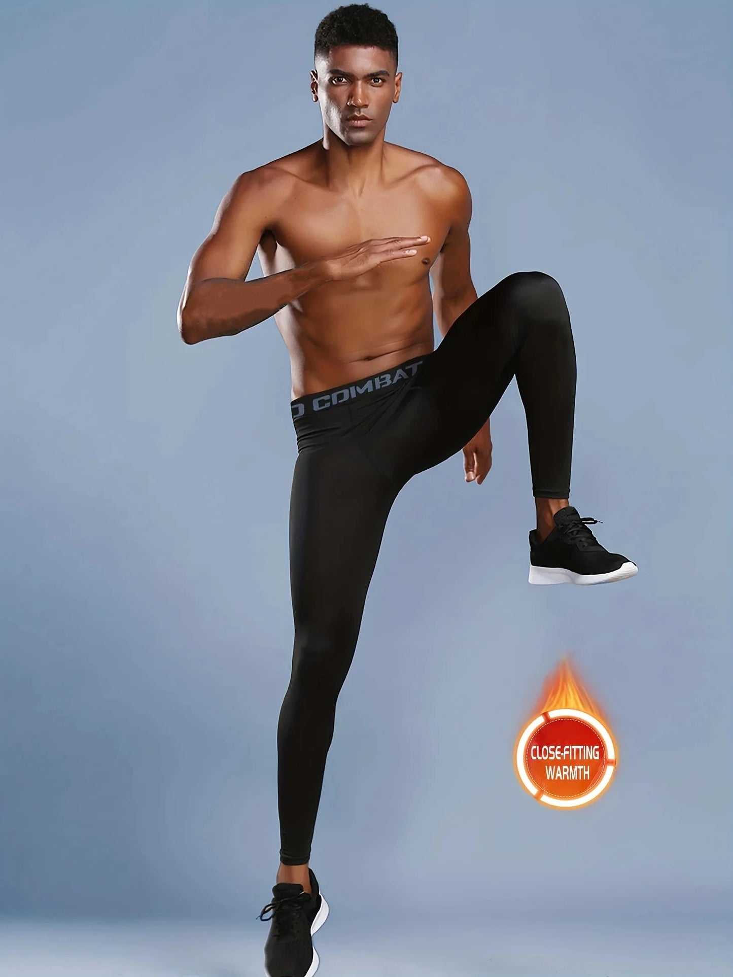 Men’s High-Performance Compression Leggings — Fitness & Workout Tights for Running and Training