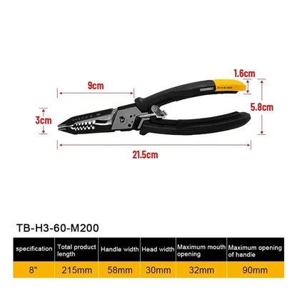 ToughBuilt Leather Hybrid Work Gloves - Touchscreen-Compatible Wear-Resistant Construction Safety Gloves