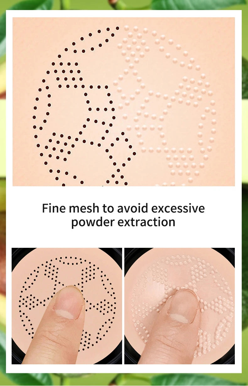 Air Cushion CC Cream with Mushroom Head Puff – Moisturizing, Brightening BB Cream & Waterproof Face Concealer