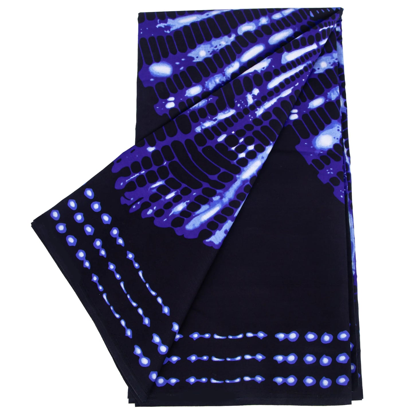 Fashion Ankara African Wax Fabric - 100% Cotton Real Wax Pagne for Long Dresses, Sewing & Crafts