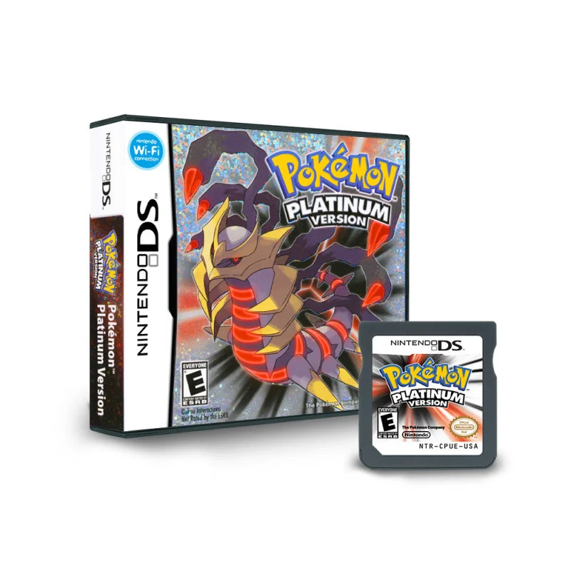 DS R4 Game Card — Pokémon Gold, Heart, Silver, Soul, Platinum English Version for DS, 3DS, NDSi & NDS Lite