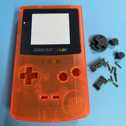 Game Boy Color Replacement Shell - Limited Edition Luminous Housing Case & Accessories