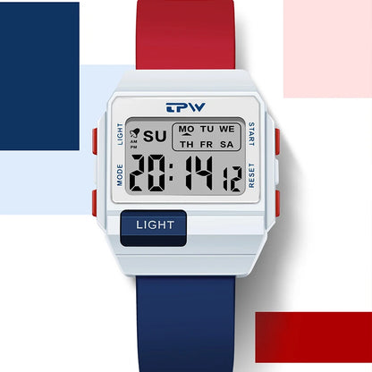 TPW 36mm Digital Watch for Women & Teens - Water-Resistant Midsize Wristwatch