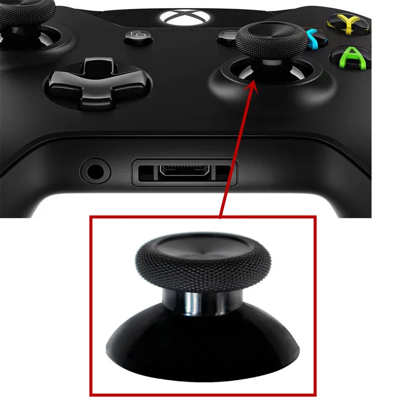 50-100PCS Replacement Mushroom Thumbsticks – 3D Analog Joystick Caps for Xbox One Controller