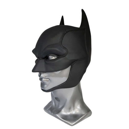 Cafele 2022 Batman Cosplay Costume for Men – Bruce Wayne Halloween Outfit with Black Latex Masquerade Mask
