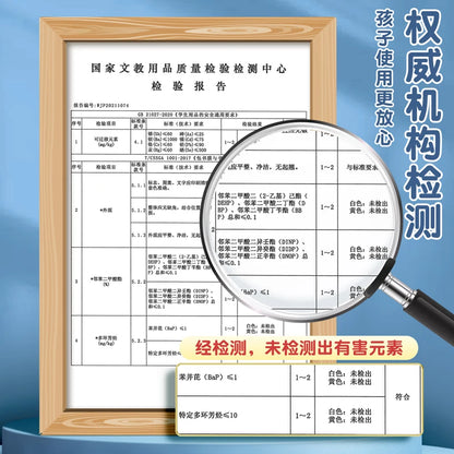 M&G A4/16K Transparent Self-Adhesive Book Cover — Waterproof Matte Paper Film for Notebook Protection, Sizes S/M/L