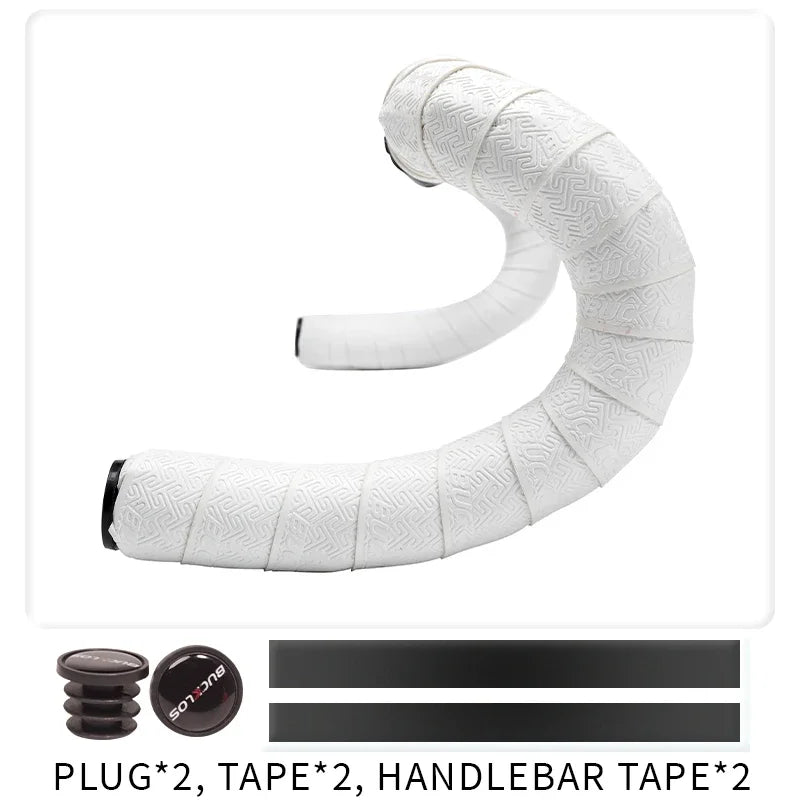BUCKLOS Road Bike Handlebar Tape – Soft Non-Slip Drop Bar Strap for Gravel, Racing & Speed Bicycles