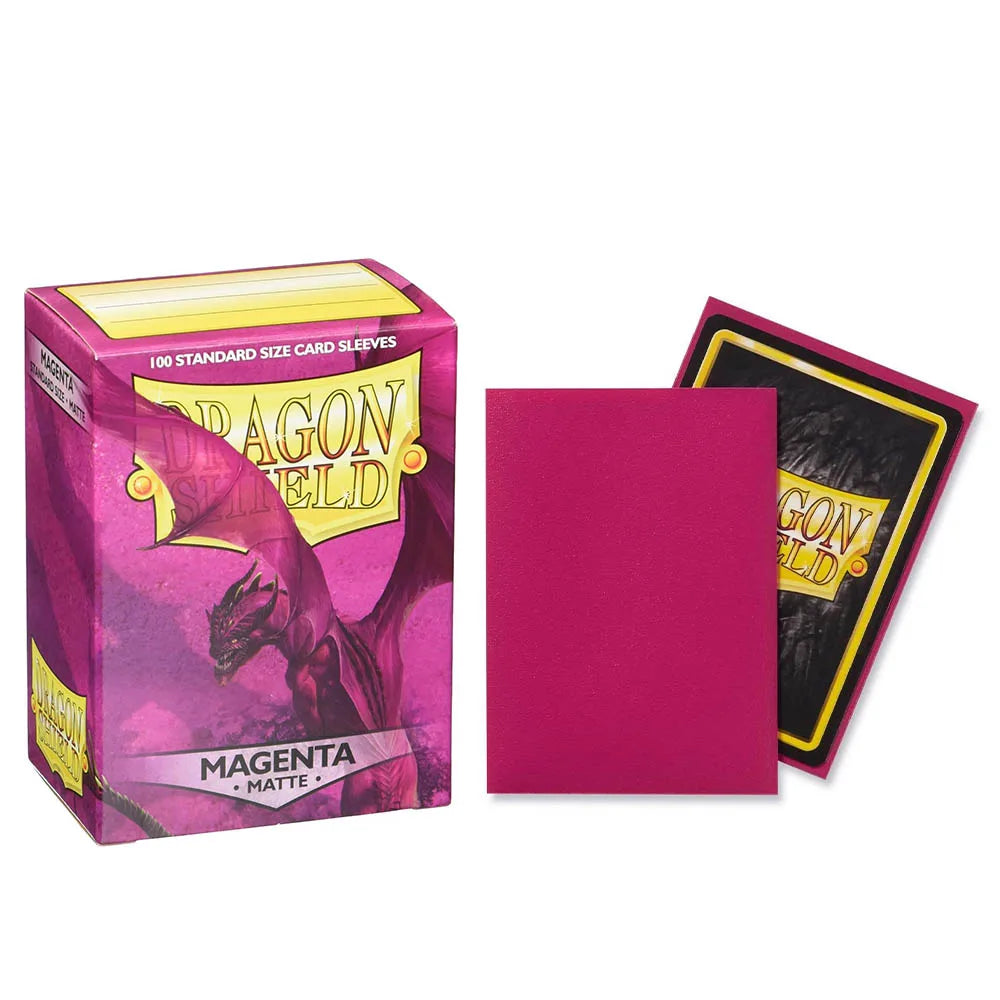 100-Pack 66×91mm Matte Card Sleeves - Trading Card Protectors for PTCG & Collectible Cards