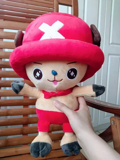 35-70cm One Piece Tony Tony Chopper Plush Doll – Soft Anime Figure, Bedroom Decoration, Sleeping Pillow & Kids Xmas Gift Toy