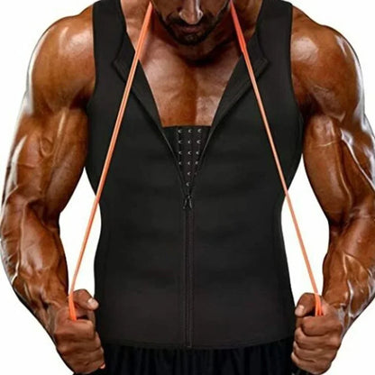 Reductive Girdle Men Body Shaper – Sauna Vest, Slimming Belt, Abdomen Corset & Fat Burner Chest Binder