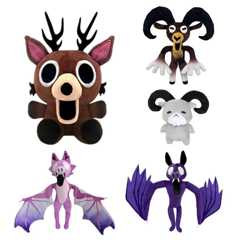 99 Nights in the Forest Deer Plush Toy – Soft Stuffed Animal Doll, Cute Gaming Gift for Kids, Birthdays, and Christmas