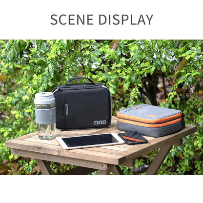 Portable Cable Storage Bag – Digital Electronics Organizer Pouch for USB Cables, Chargers & Travel Accessories