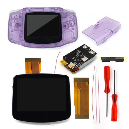 Hispeedido TYPE-C GBA LCD Display Upgrade – 3.0" V5 IPS Screen with New Housing Shell