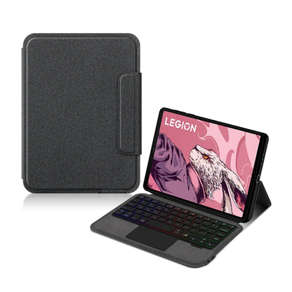 HUWEI Magic Keyboard Case for Lenovo LEGION Y700 2023 8.8" TB-320F 2nd Gen Tablet Cover with TouchPad & Backlit Keyboard