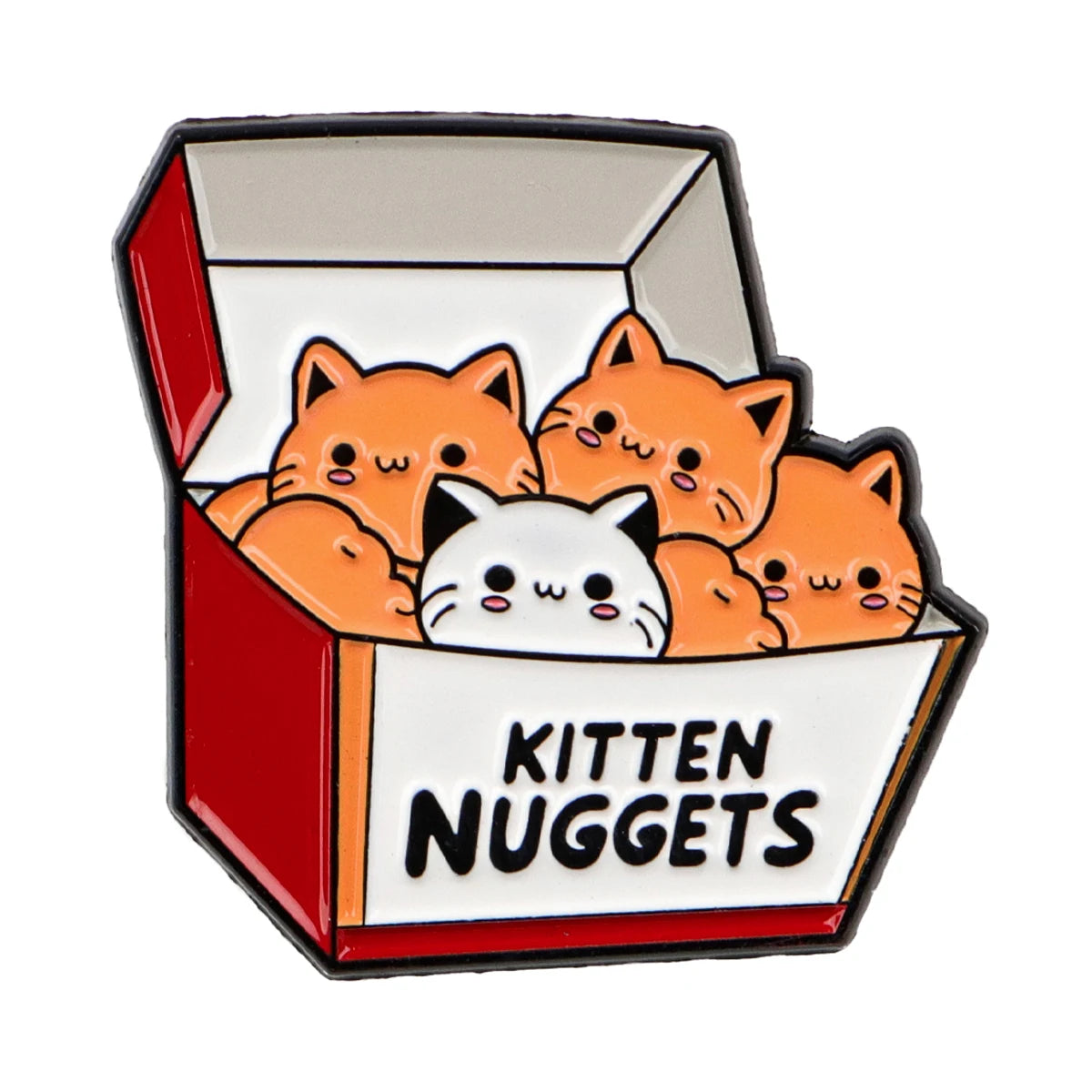 Cute Cat Enamel Pin — Cartoon Animal Lapel Brooch for Backpacks, Cosplay & Kids Gifts