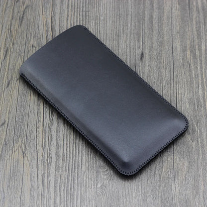 iPhone 12–18 Series Pro Max Plus Air Leather Phone Case - Anti-Fall Protective Pouch Sleeve for Business Use