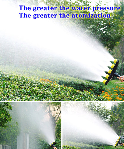 Agriculture Atomizer Nozzle - Adjustable Large Flow Garden Lawn Sprinkler for Farm Vegetable Irrigation, 3/4/5/6 Way Watering Tool