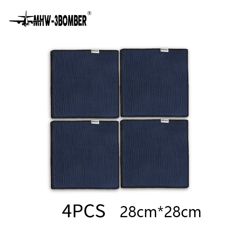 MHW-3BOMBER Barista Coffee Towels – Professional Square Cleaning Cloths for Espresso Machines & Kitchen Use