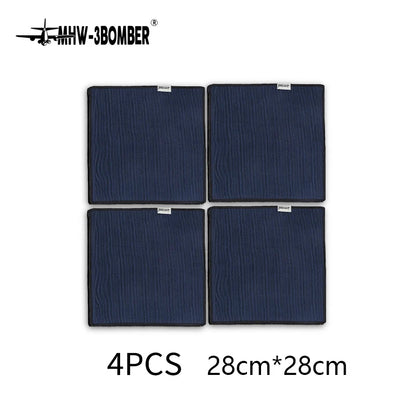 MHW-3BOMBER Barista Coffee Towels – Professional Square Cleaning Cloths for Espresso Machines & Kitchen Use