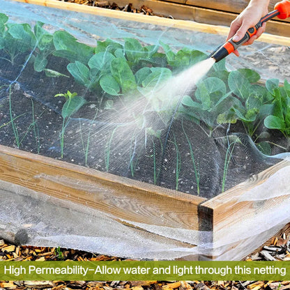 Garden Insect Protection Net - 4x10M Vegetable Fruit Plant Cover for Pest & Bird Protection Greenhouse Care