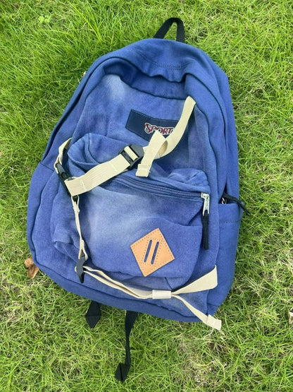 Spider-Man Denim Backpack – Andrew Garfield Travel Bookbag for Kids, Boys, Laptop & Birthday Gift