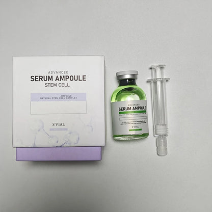 PDRN Salmon DNA Facial Serum – Stem Cell Ampoule Essence for Skin Nourishing, Firming, Smoothing & Glow Boosting Skincare Treatment