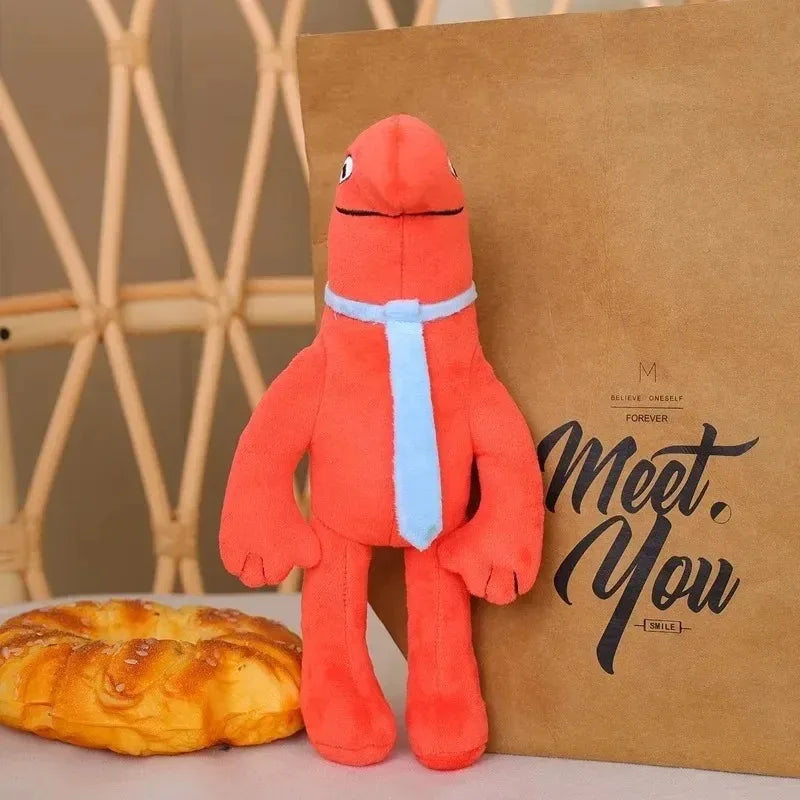 Smiling Friends Plush Toy — Mr. Frog Soft Stuffed Doll, Kawaii Home Decoration, Cute Gift for Kids