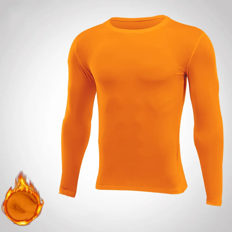 Unisex Compression Long Sleeve Base T-Shirt – Sports Fitness Top for Men, Women & Kids (Running, Gym, Basketball, Football)