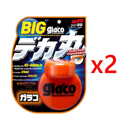 Soft99 Glaco Car Windshield Rain Repellent — Glass Hydrophobic Coating & Oil Film Remover for Anti-Rain Car Glass