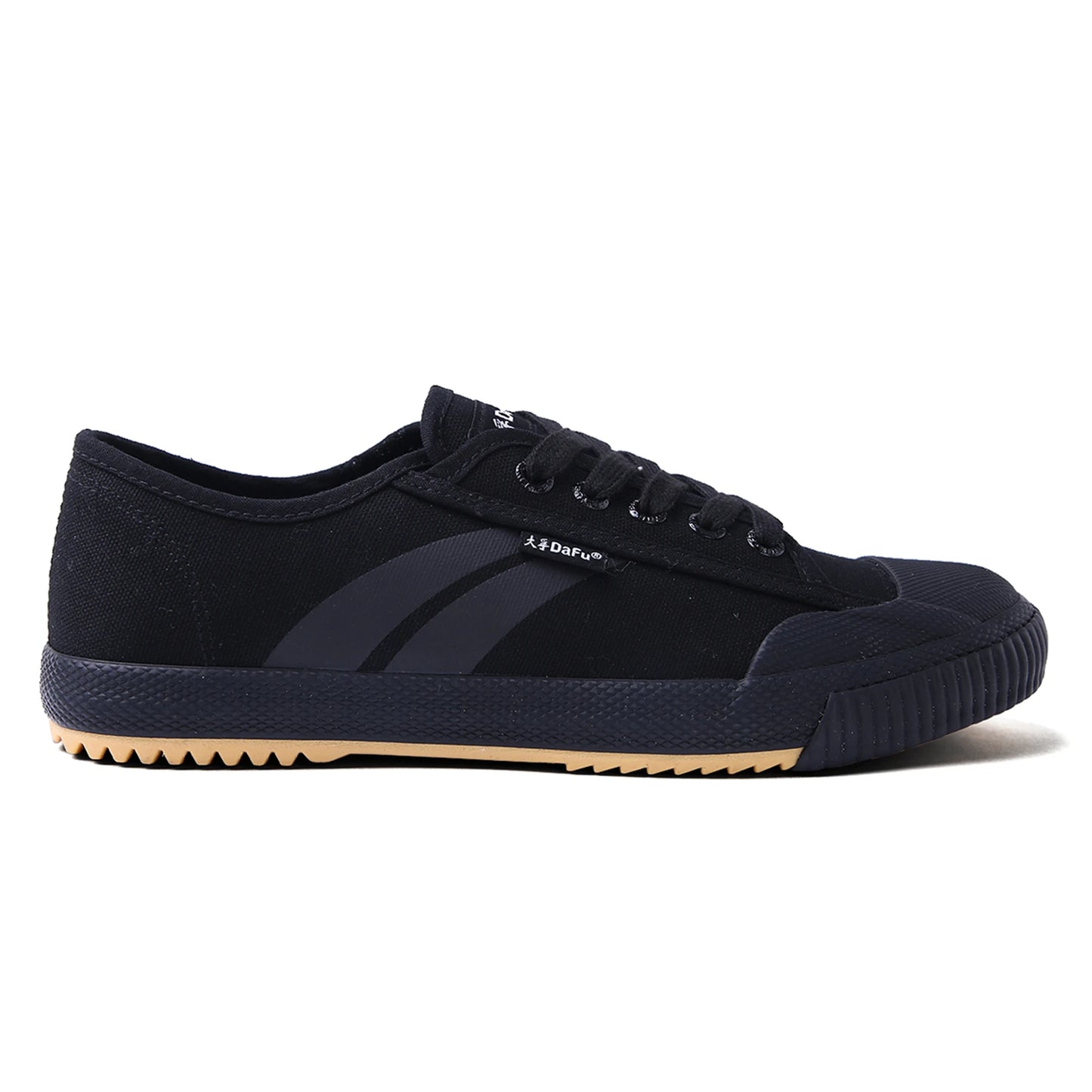 Dafu Original Kung Fu Sneakers - Unisex All Black Classic Martial Arts Shoes (Improved Version)