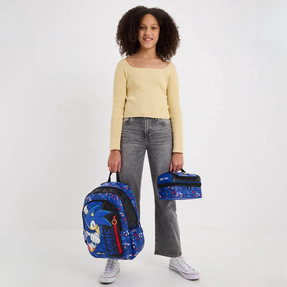 Australia Smiggle Sonic Cartoon Backpack – Kids School Bag Anime Student Gift