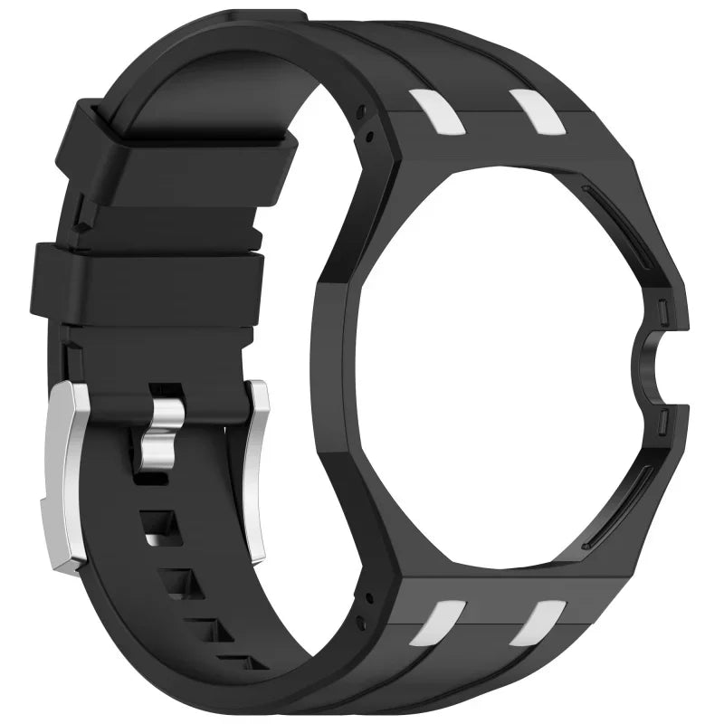 2-in-1 Swatch X AP Royal Case Strap - Silicone Wristwatch Conversion Modification Accessories