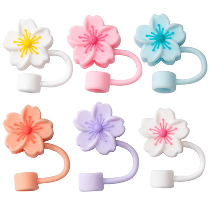 10mm Silicone Straw Covers – Animal Toppers & Spill Stoppers for Stanley 30/40oz Tumbler Accessory