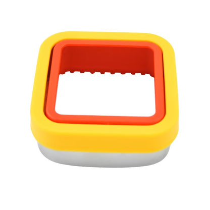 Stainless Steel Sandwich Cutter & Sealer Set - Kids DIY Food Mold and Cookie Maker Kitchen Tool