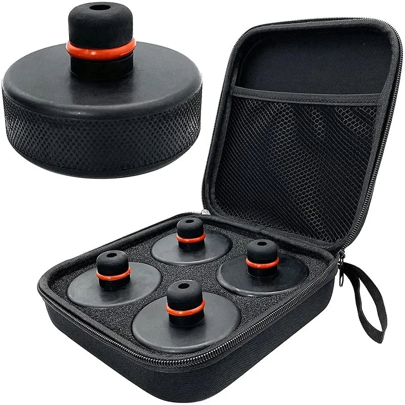 Silicone Jack Lift Pad for Tesla - Point Adapter Compatible with Model 3, Y, S, X (2016-2023) - Essential Car Accessories
