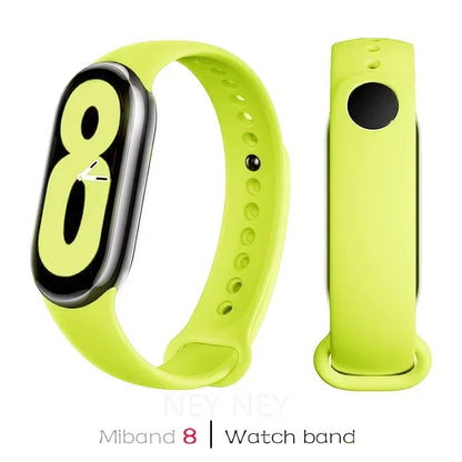 Sport Silicone Strap for Xiaomi Mi Band 9/8 NFC – Replacement Smartwatch Wristband Bracelet