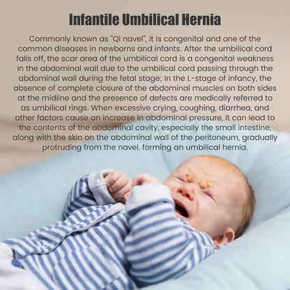 Infant Hernia Belt with 3 Pads — Umbilical & Inguinal Navel Support for Newborn Baby Belly Button Treatment