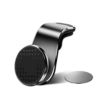 Magnetic Car Phone Holder - Air Vent Mount GPS Smartphone Stand for iPhone Samsung & Xiaomi