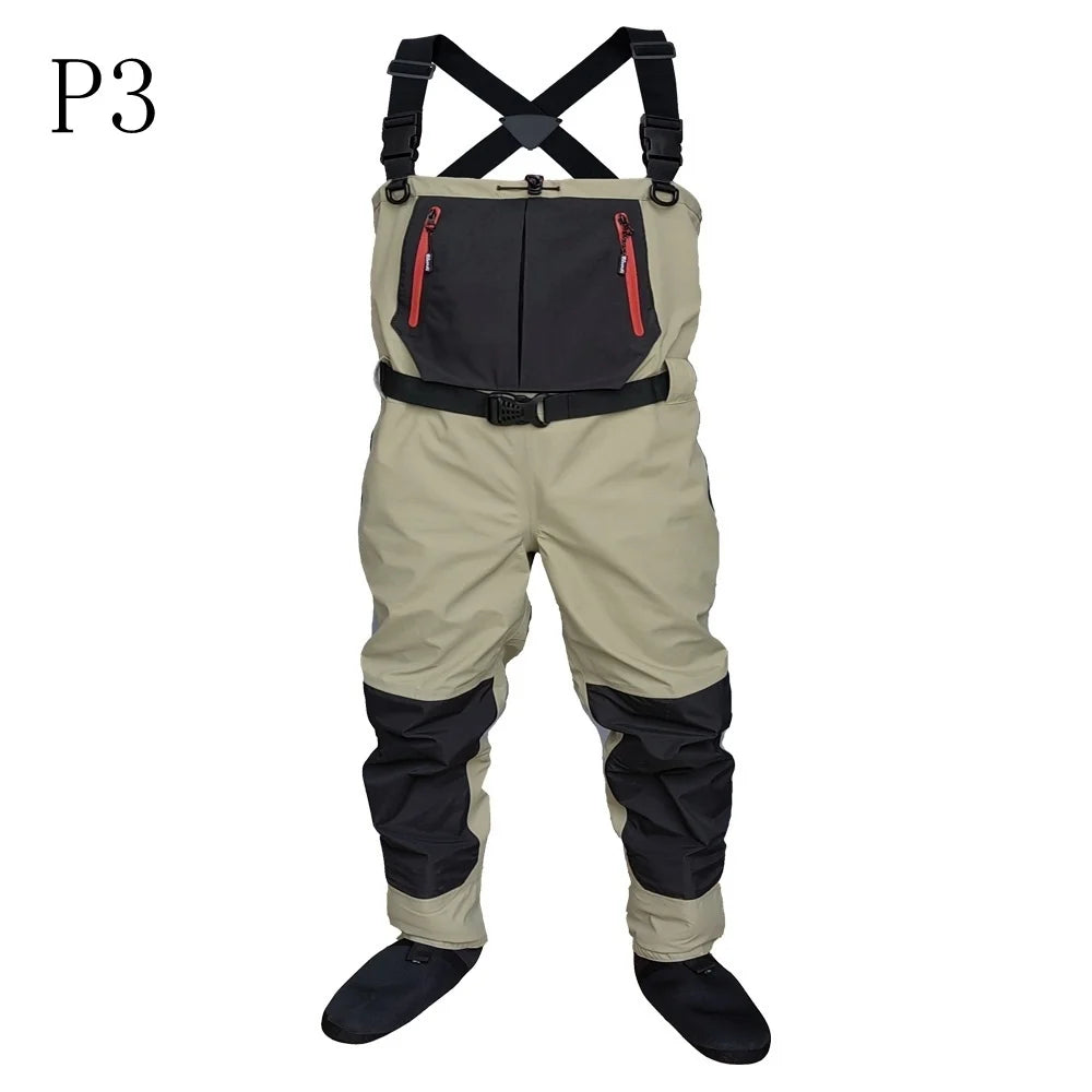 Fly Fishing Waders for Kids & Adults – Neoprene Foot, Quick-Dry, Waterproof & Breathable for Men, Rafting & Hunting