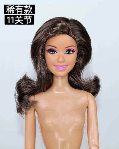 32cm Supermodel BJD Doll — Nude Fashion Princess with 12 Movable Joints, 1/6 Dress-Up Toy Limited Edition Gift