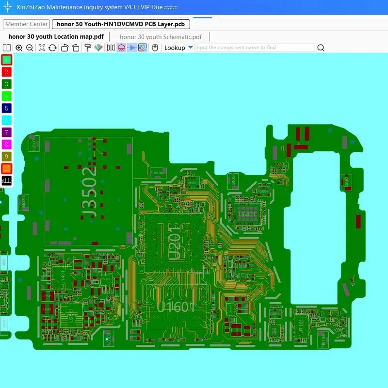 Smartphone & Tablet Repair Schematic - iPhone, iPad, Huawei, Honor, Black Shark, Redmi & Samsung Circuit Chip Maintenance Guide