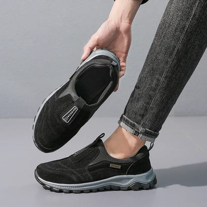 High-Quality Indestructible Men's Sneakers – Lightweight Breathable Running Shoes, Anti-Slip Outdoor Footwear