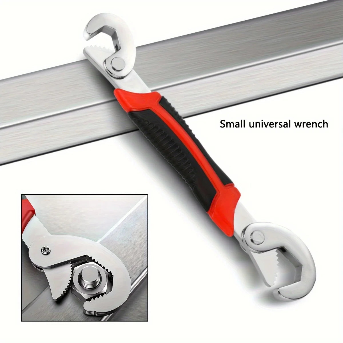 Adjustable Universal Spanner Wrench – Multi-Function Quick-Grip Tool with 6–22mm Opening for Home and DIY Repairs
